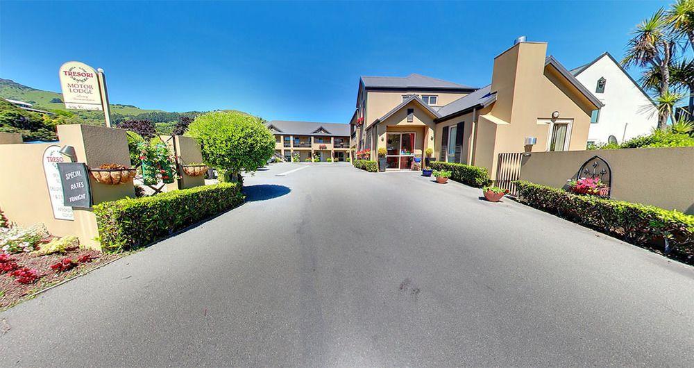Tresori Motor Lodge Акароа Екстериор снимка